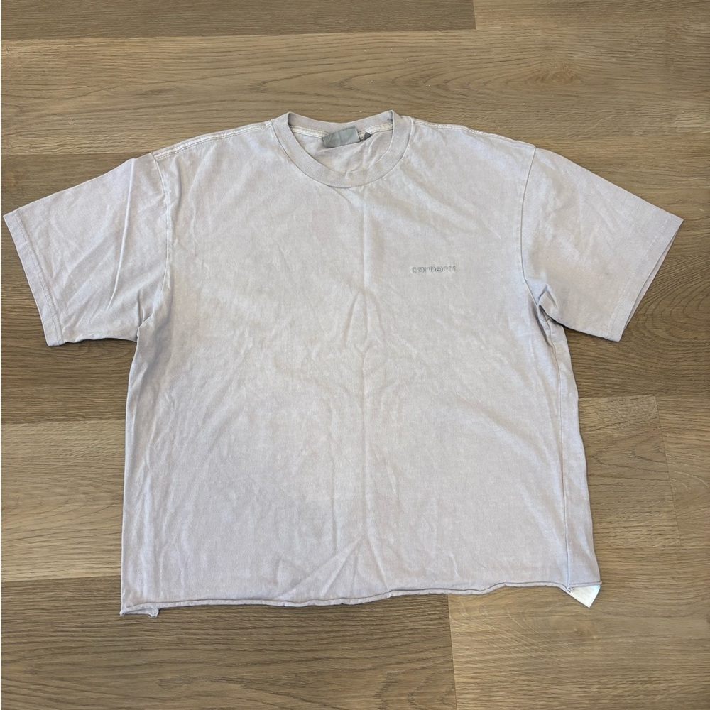 Carhartt WIP‎ Duster Script logo-embroidered T-shirt